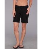 Royal Robbins Embossed Discovery Short (jet Black) Women's Shorts