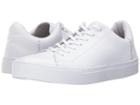 Toms Lenox (white Leather) Men's Lace Up Casual Shoes
