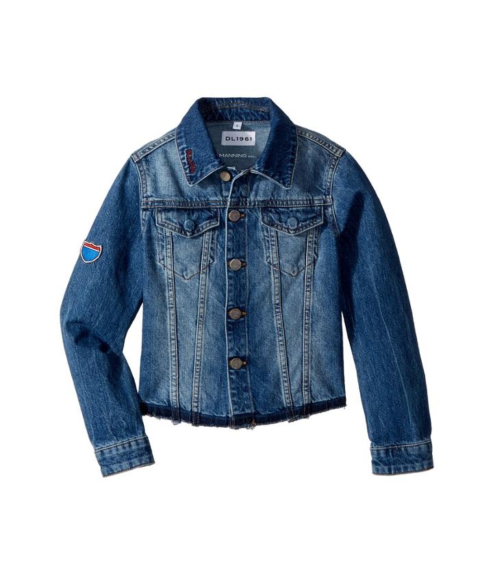 Dl1961 Kids Manning Embroidered Jean Jacket (big Kids) (rock Concert) Girl's Coat