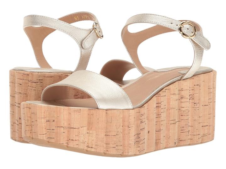 Salvatore Ferragamo Tropea (sahara Flair Silk) Women's Wedge Shoes