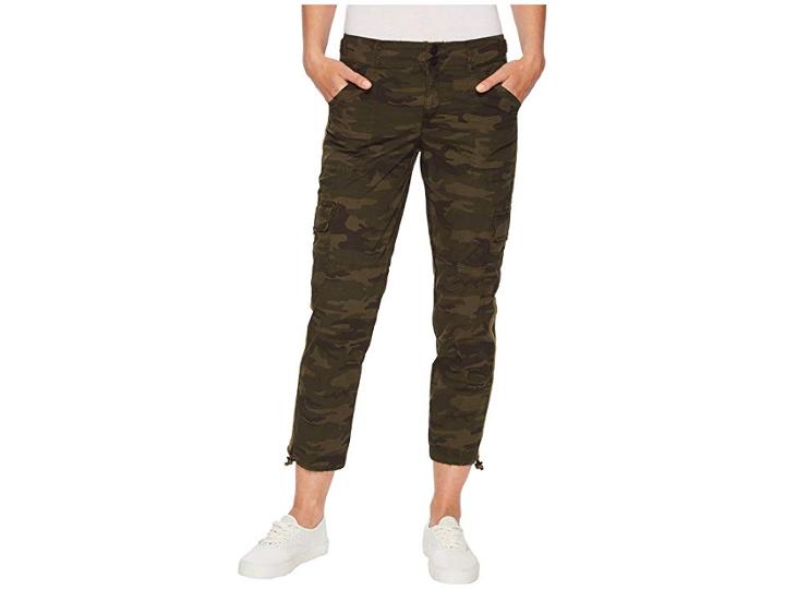 Sanctuary Terrain Crop Pants (mother Nature Camo) Women's Casual Pants
