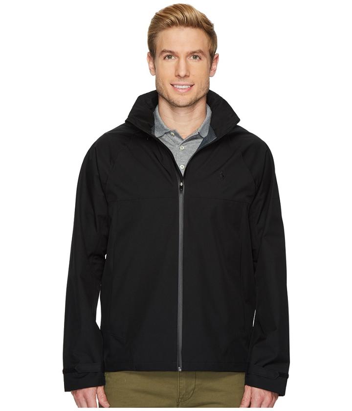 Polo Ralph Lauren 2.5 Nylon Ripstop Repel Jacket (polo Black) Men's Coat