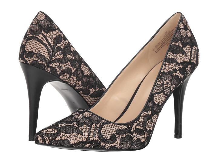 Nine West Act (black/barely Nude) Women's Shoes
