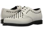 Dr. Martens Willis Stud Creeper (white Smooth) Boots