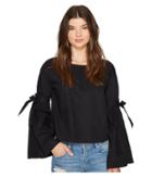 Free People So Obviously Yours Top (black) Women's Clothing