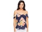 Joie Adorlee 3863-t2526 (dark Navy) Women's Blouse