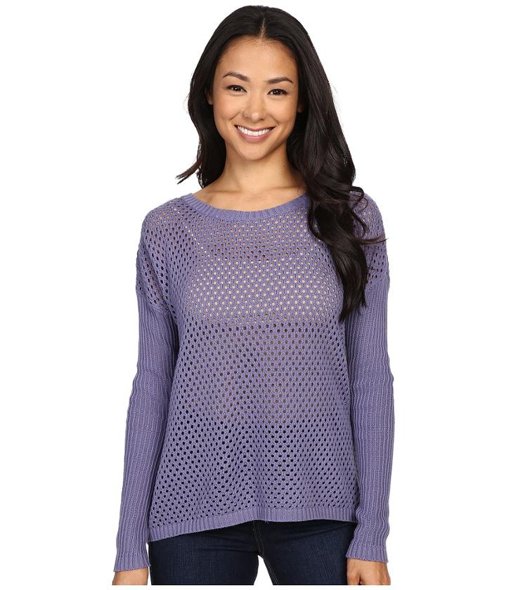 Prana Parker Sweater (purple Fog) Women's Sweater