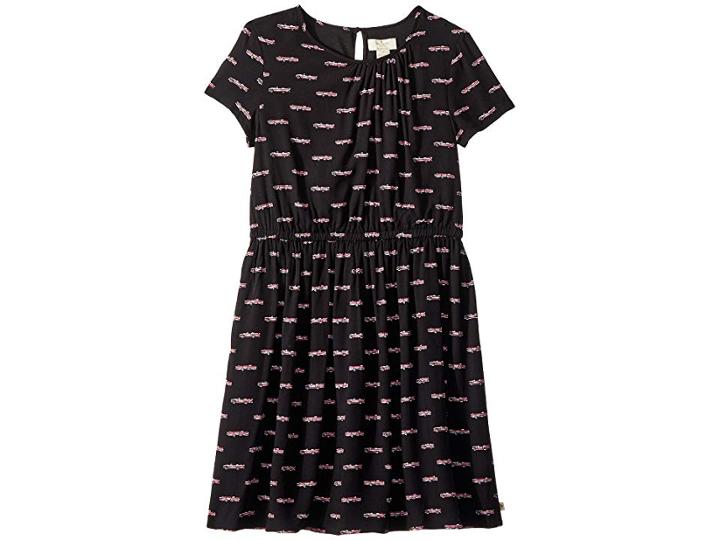 Kate Spade New York Kids Hot Rod Dress (little Kids/big Kids) (hot Rod Black) Girl's Dress