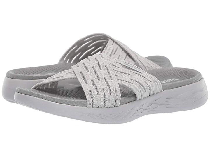 Skechers Performance On-the-go 600 Sunrise (gray) Women's Sandals