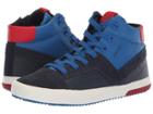 Geox Kids Alonisso Boy 24 (big Kid) (navy/red) Boy's Shoes