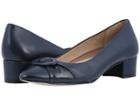 Walking Cradles Harmony (navy Leather) Women's 1-2 Inch Heel Shoes