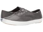 Keds Champion Metallic Linen (gunmetal) Women's Lace Up Casual Shoes