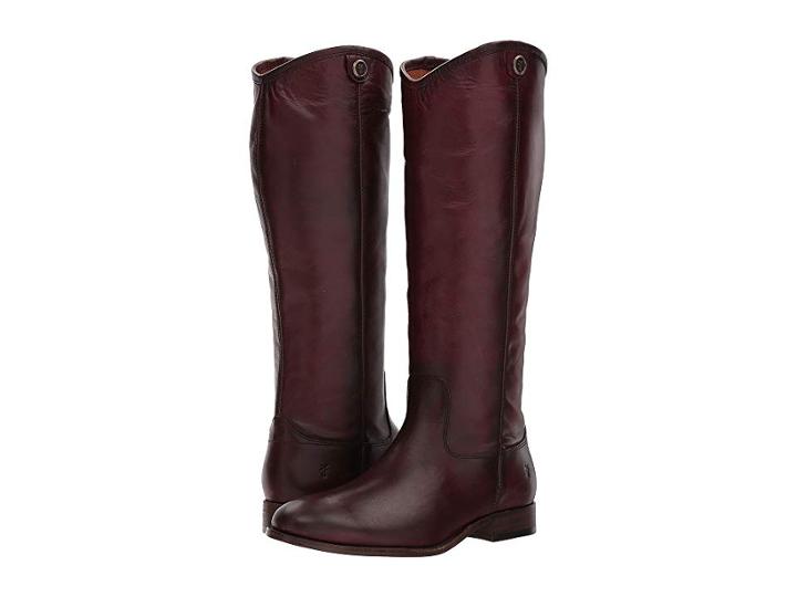 Frye Melissa Button 2 (wine) Cowboy Boots