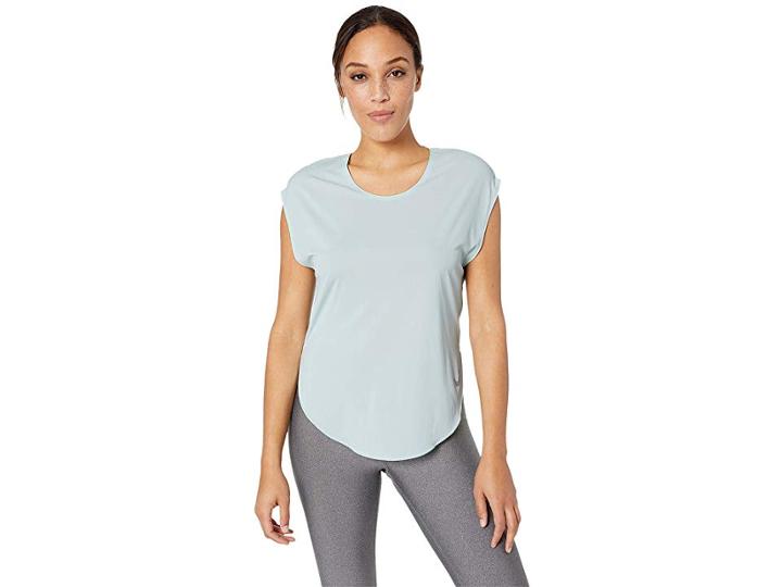 Nike City Sleek Top Short Sleeve (teal Tint/reflective Silver) Women's Clothing