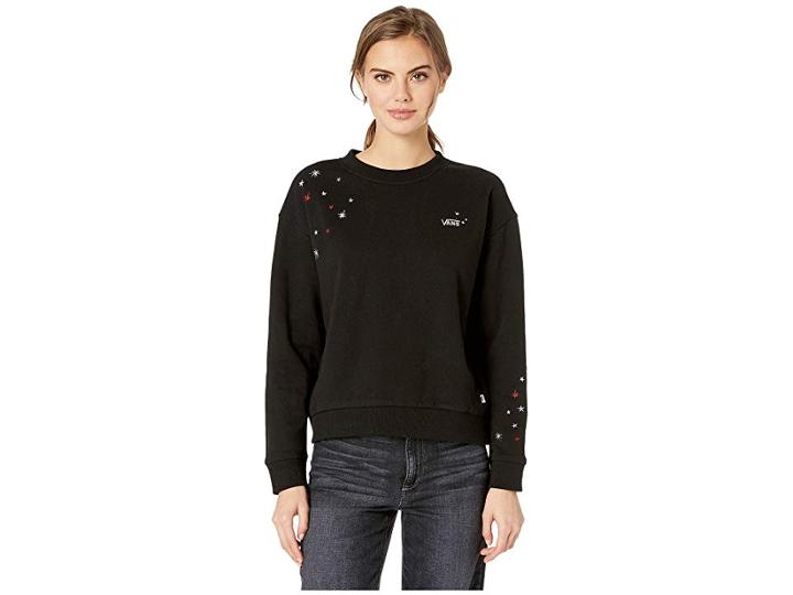 Vans Lynx Crew Fleece (black) Women's Fleece