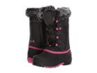 Kamik Kids Snowgypsy (toddler/little Kid/big Kid) (black/magenta 1) Girls Shoes