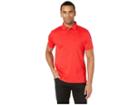 Calvin Klein The Liquid Touch Polo (high Risk Red) Men's Clothing