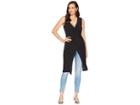 Kenneth Cole New York Coat Tail Top (black) Women's Clothing