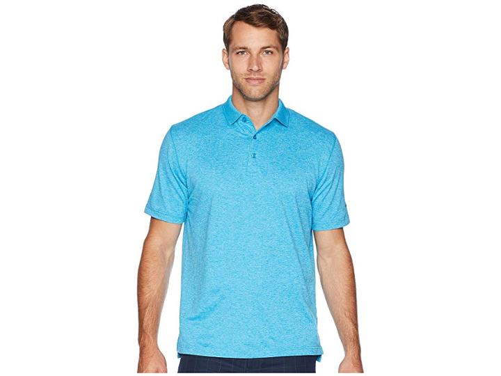 Callaway Extra Soft Heather Polo (hawaiian Heather) Men's Clothing
