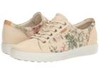 Ecco Soft 7 Sneaker (multicolor/limestone/powder Cow Leather/cow Nubuck) Women's Lace Up Casual Shoes
