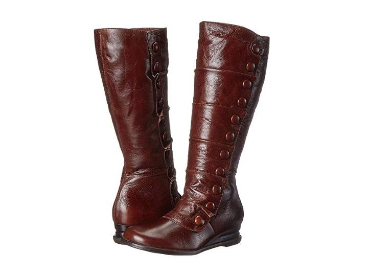 Miz Mooz Bloom (chestnut) Women's Zip Boots