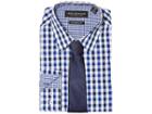 Nick Graham Multi Gingham (blue) Men's Clothing