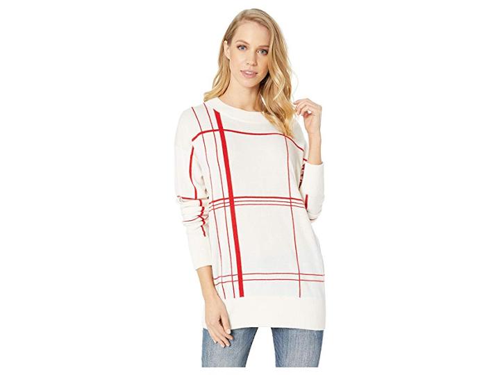 Equipment Malin Sweater (nature White/blood Moon) Women's Sweater