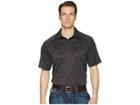 Ariat Basic Charger Polo (charcoal) Men's Short Sleeve Pullover