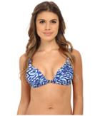 Vix Kai Blue Bia Tube Top (kai Blue) Women's Swimwear