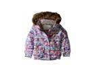 Spyder Kids Lola Jacket (toddler/little Kids/big Kids) (star Stripe Multi/taffy Pink) Girl's Coat