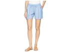 Tommy Bahama Santiago Stripe Easy Shorts (cobalt Sea) Women's Shorts