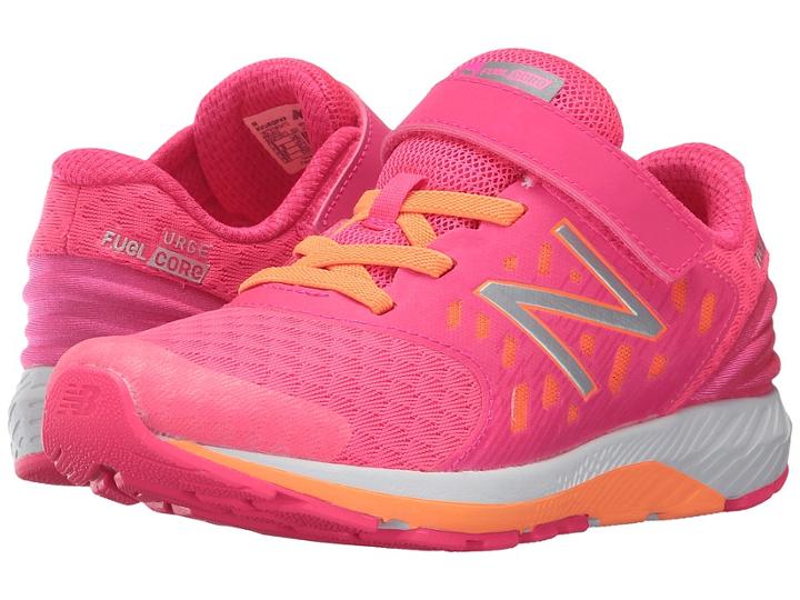 New Balance Kids Vazee Urge (little Kid) (pink/orange) Girls Shoes
