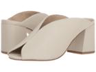 Seychelles By The Beach Slide (off-white Leather) Women's 1-2 Inch Heel Shoes