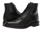 Frye Jones Lace-up (black Waterproof Smooth Pull Up) Men's Boots