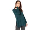 Nic+zoe Every Occasion Button Top (emerald) Women's Clothing
