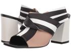 Via Spiga Elly (black/sand Satin) Women's Shoes