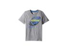 Adidas Kids Rocket Ball Tee (toddler/little Kids) (dark Grey) Boy's T Shirt