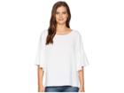 Nic+zoe Rumba Top (paper White) Women's Clothing