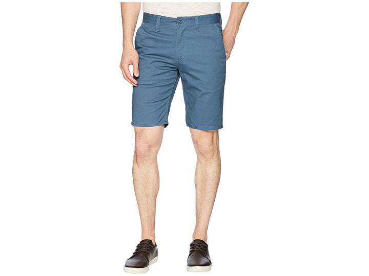 Brixton Toil Ii Hemmed Shorts (dusty Blue) Men's Shorts