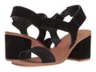 Via Spiga Kamille (black Suede) Women's Shoes