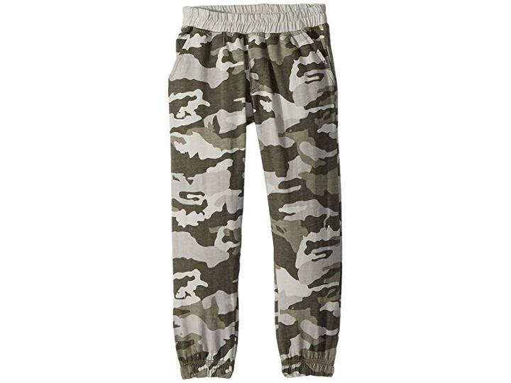 Chaser Kids Soft Cotton Camo Print Lounge Pants (toddler/little Kids) (misty) Boy's Casual Pants