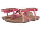Blowfish Kids Granola-b-k (little Kid/big Kid) (petal Pink/carmine/pearl Rose Gold Dyecut Pu) Girl's Shoes