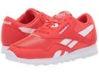 Reebok Kids Classic Nylon Mu (big Kid) (red/white) Kids Shoes