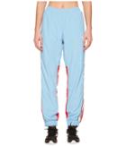 Reebok Classics Woven Track Pants (blue/white) Women's Casual Pants