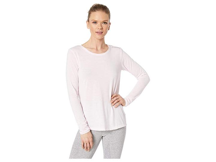 Brooks Distance Long Sleeve (blush) Women's Workout