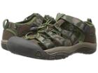 Keen Kids Newport H2 (little Kid/big Kid) (cascade Brown/kamo) Boys Shoes