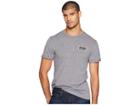 Brixton Jolt Short Sleeve Premium Tee (heather Grey/white) Men's T Shirt