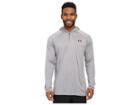 Under Armour Ua Techtm Popover Henley (steel/black) Men's Long Sleeve Pullover