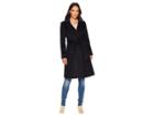 Lauren Ralph Lauren Petite Wool Wrap Coat (black) Women's Coat