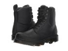 Dr. Martens Calshott Ns (black Industrial Bear/black Soft Rubbery/black Tex Suede Wp) Boots
